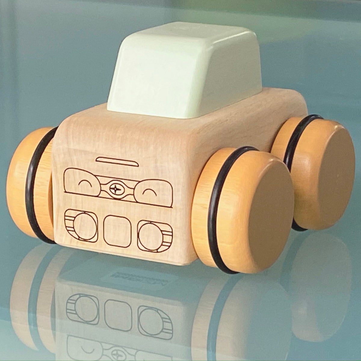 IMPIZM オルゴールカー インプくん GC8 前期 木製玩具 | IMPIZM