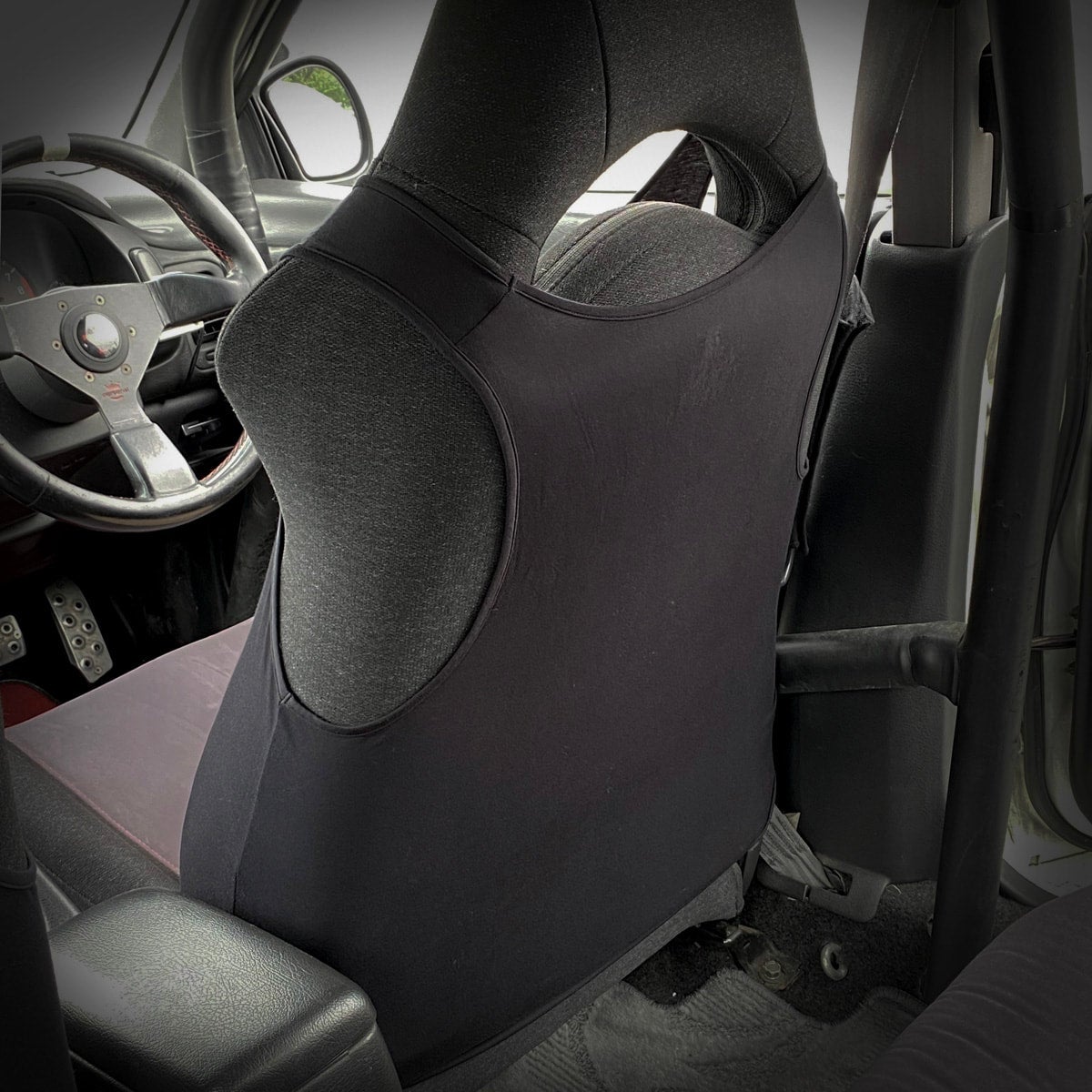 IMPIZMバケットシート カバー seatcover black